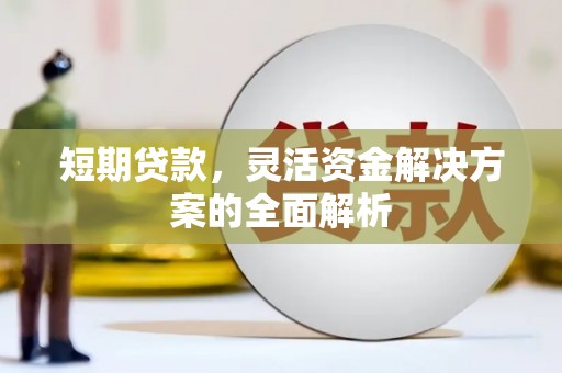 高碑店短期贷款，灵活资金解决方案的全面解析