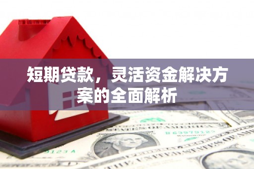 高碑店短期贷款，灵活资金解决方案的全面解析
