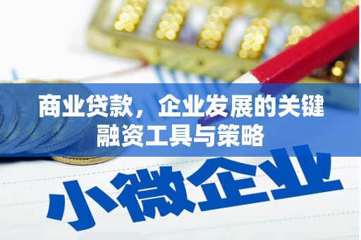 高碑店商业贷款，企业发展的关键融资工具与策略