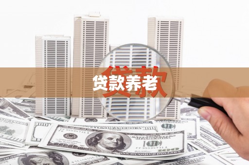 高碑店贷款养老