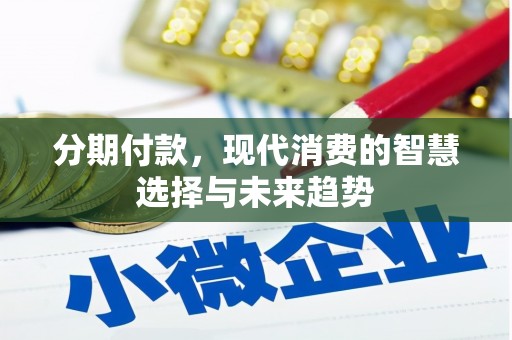 高碑店分期付款，现代消费的智慧选择与未来趋势