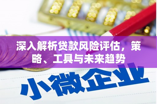 高碑店深入解析贷款风险评估，策略、工具与未来趋势
