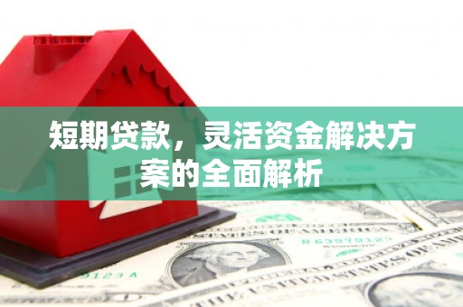 高碑店短期贷款，灵活资金解决方案的全面解析