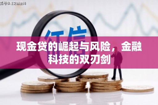 高碑店现金贷的崛起与风险，金融科技的双刃剑